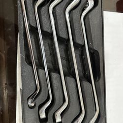 Snap-on 5 Pcs 12 Point Metric Frank Drive Wrench Set