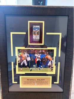Super Bowl XLVIII Ticket Russell Wilson