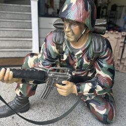 Resin Life size Soldier Statue 