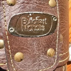 Vintage Leather Vinyl Juke Butchart Nicholls Golf Bag 