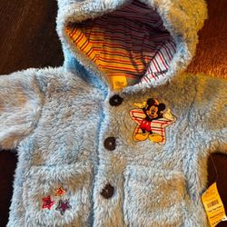 Baby Sherpa Jacket Size 3-6 Months 