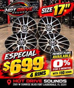 Special 4 New rims 5x112 and 5x114 $699
