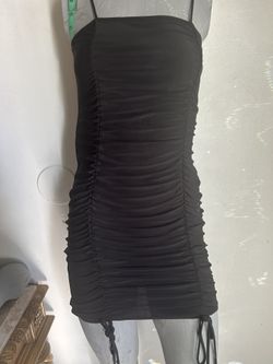 Sexy Dress Black Súper Moderno