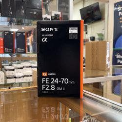 Sony GM 24-70mm F2.8 II