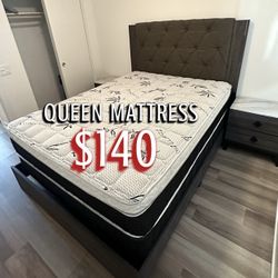 NEW QUEEN MATTRESS ONLY $140