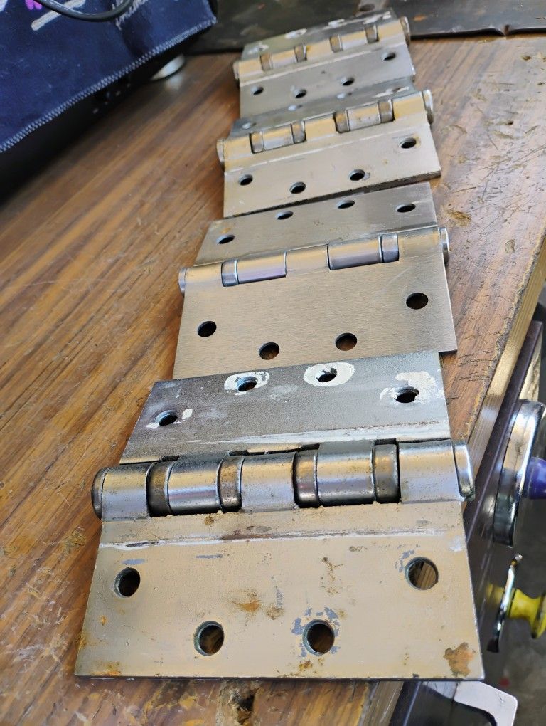 4 Bisagras 4 1/2 X 4 1/2