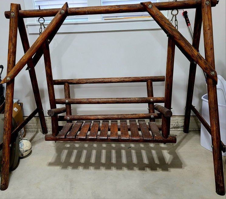 Wooden Swing