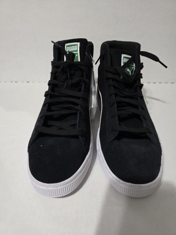 MENS HI-TOP SUEDE PUMA SHOES 