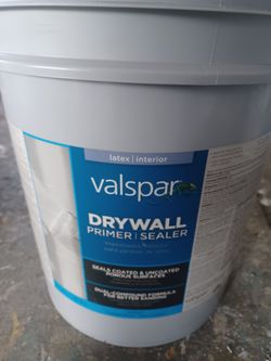 5 gallons white primer paint