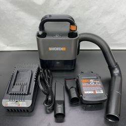 WORX (WX030L.9)20v Power Share Cordless Car Pet Handheld Vacuum