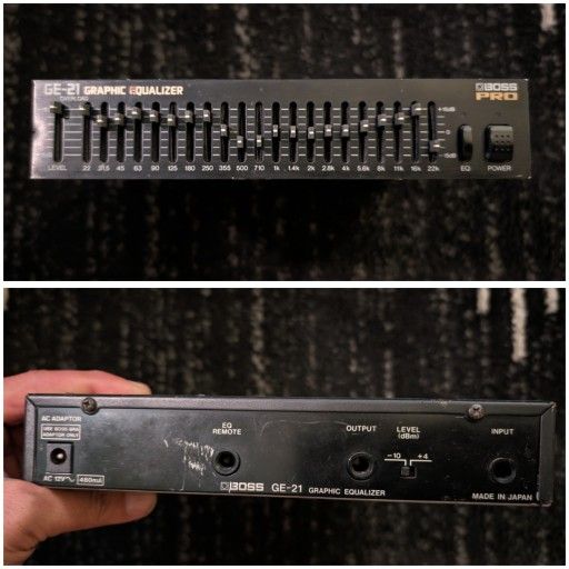 BOSS GE-21 graphic eq