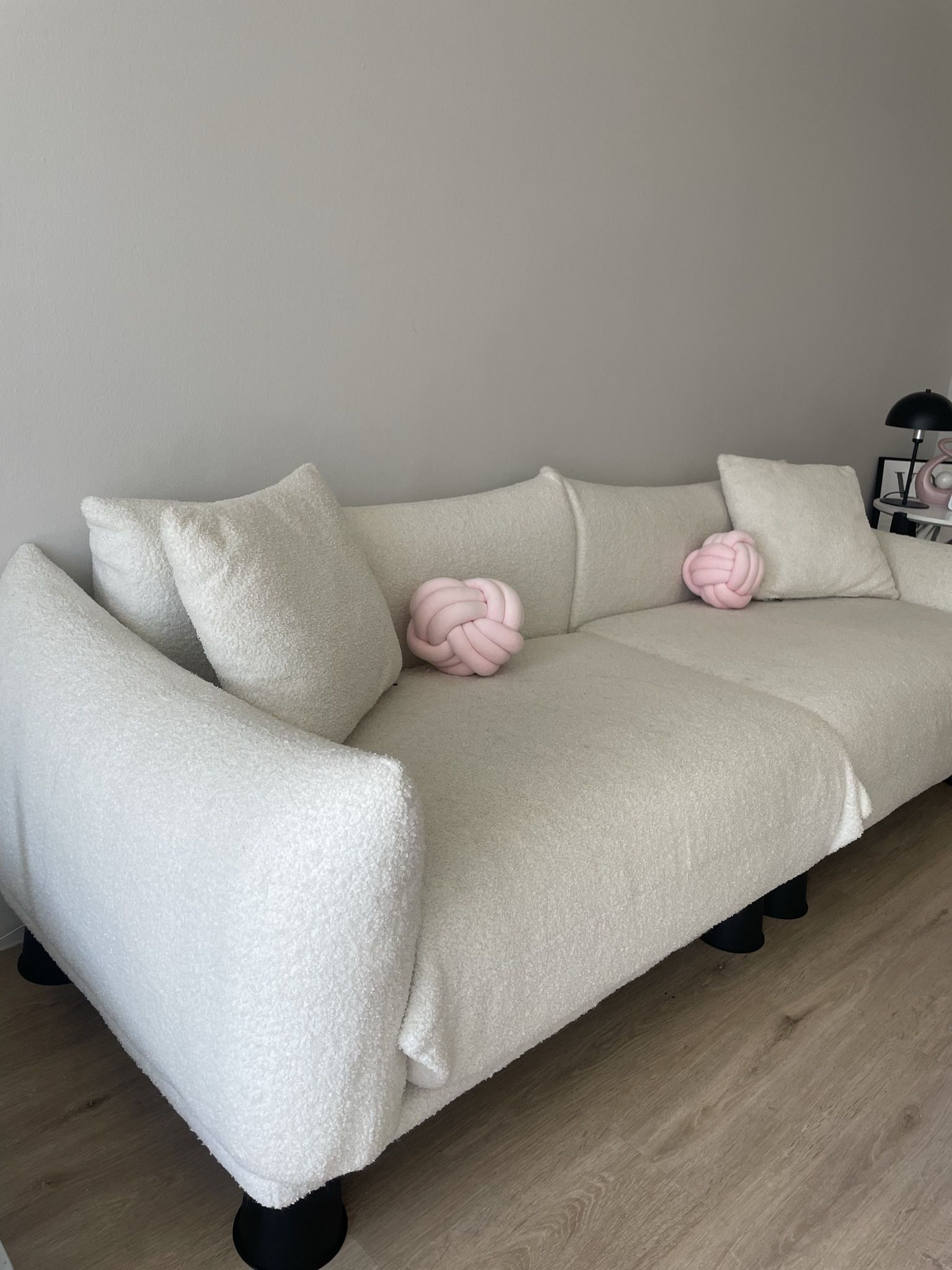 Modern White Sofa / Couch