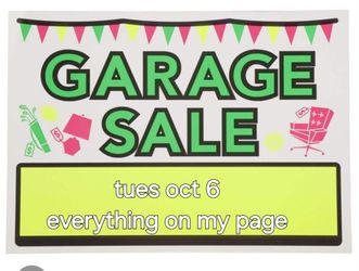 Garage sale