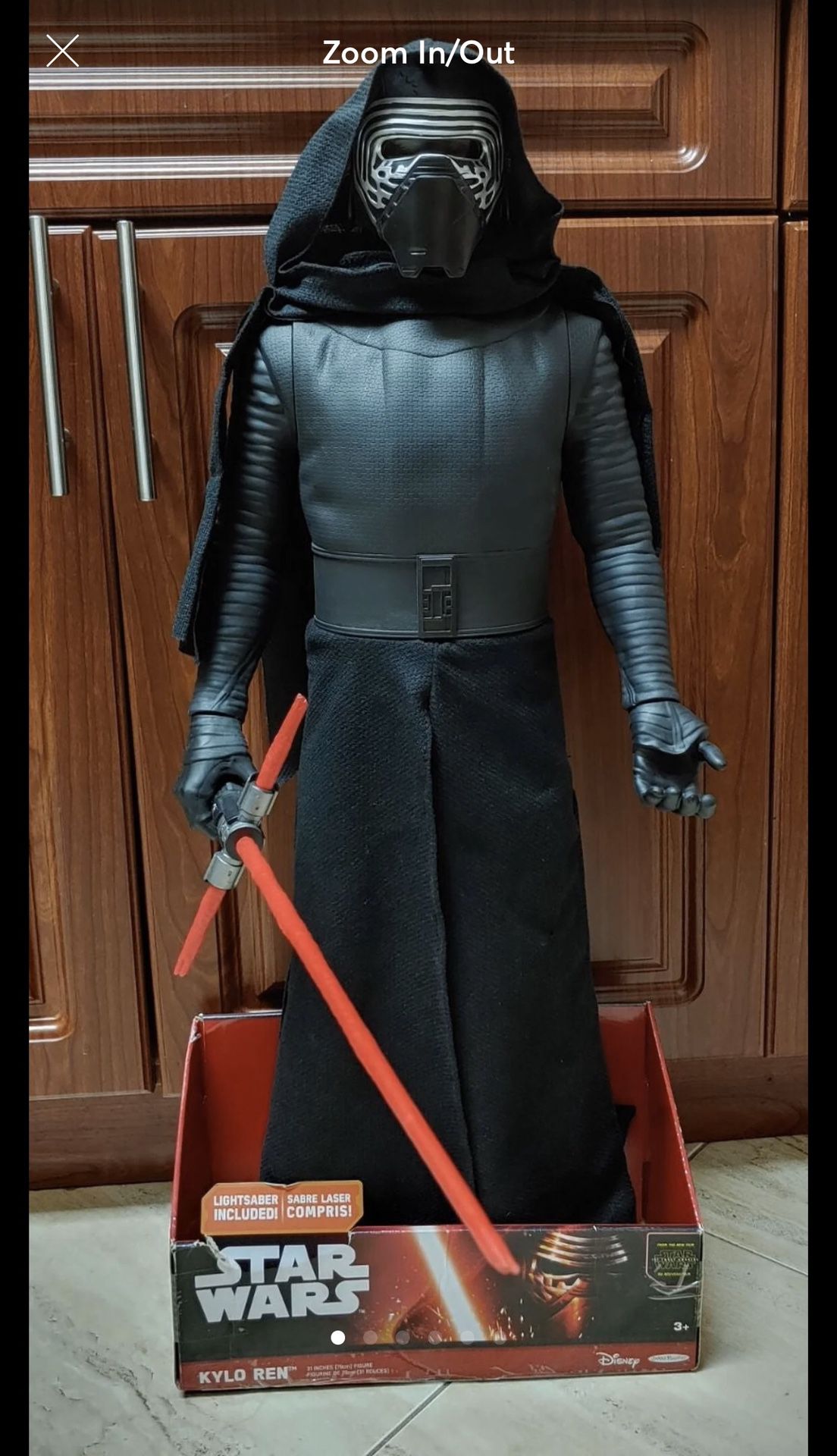 Star Wars Giant Size Kylo Ren 31 inches tall