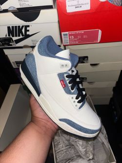 Jordan 3 Levi’s All Star weekend Exclusive size 8.5M 10M 13M