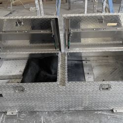 Truck Bed Fuel Tank and Storage Box  