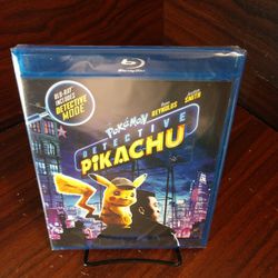 Pokemon: Detective Pikachu (Blu-ray)NEW (Sealed) Shipping With Tracking 