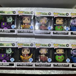 Disney Villains Funko Pop Train
