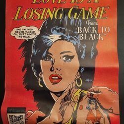 Amy Winehouse Poster – Iconic Music Art Wall Decor