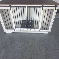 55" Furniture Style Dog Crate 