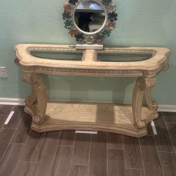 Glass Top Room Decor