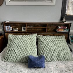 Queen Bed frame/headboard