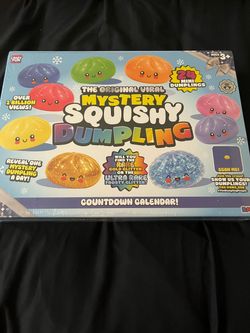 Mystery Squishy Dumpling Countdown Calendar