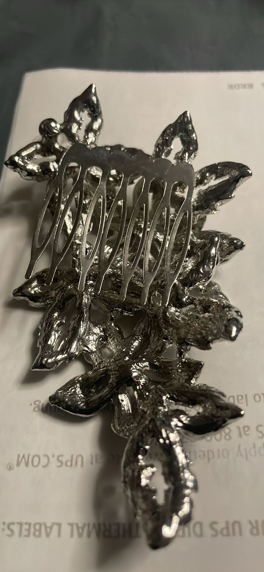 Bride Hair Jewels Comb NEW