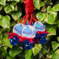 1 dozen ahoy sailor baby shower pacifiers necklace