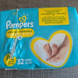 Tiny Preemie Diapers - Free