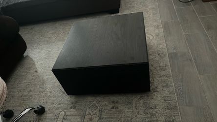 Small Black Square Coffee Table