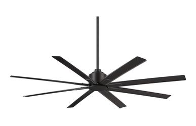 Minka-Aire F896-65-CL Xtreme H2O 65 Inch Outdoor Ceiling Fan with DC Motor in Coal Finish