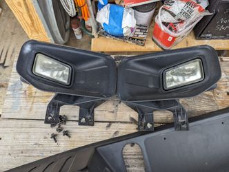 2016  F-150 Fog Light Housings Bumper Cover And Chin Spoiler, Air Dam