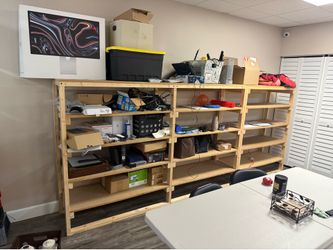 Shelving unit large