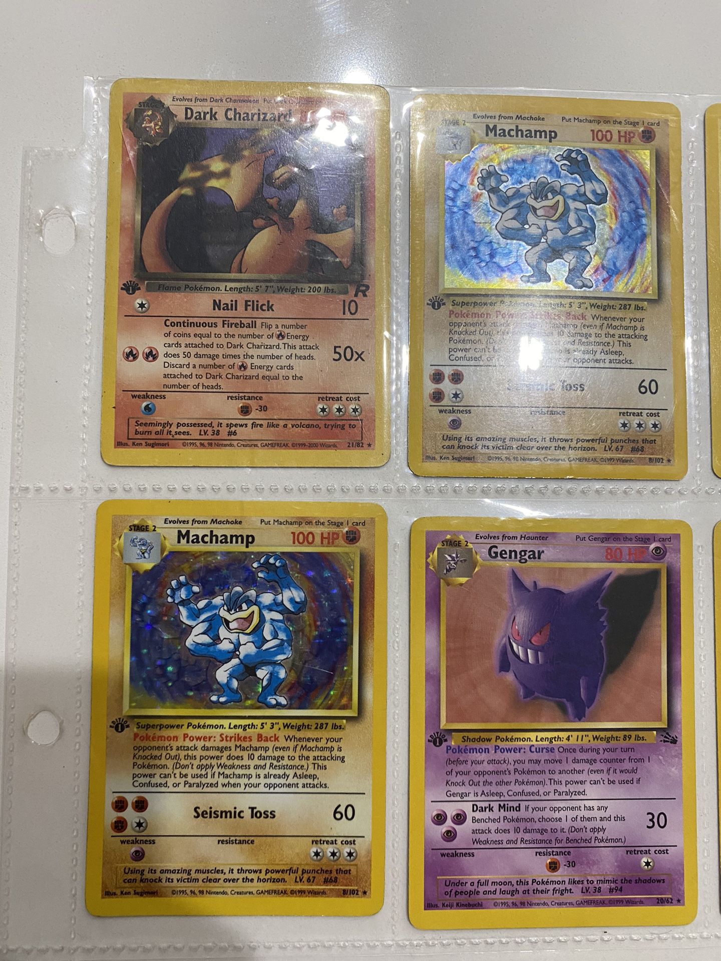 1st edition Pokemon Cards