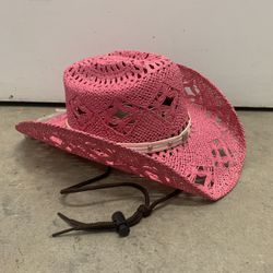 Pink Lace Cowboy Hat