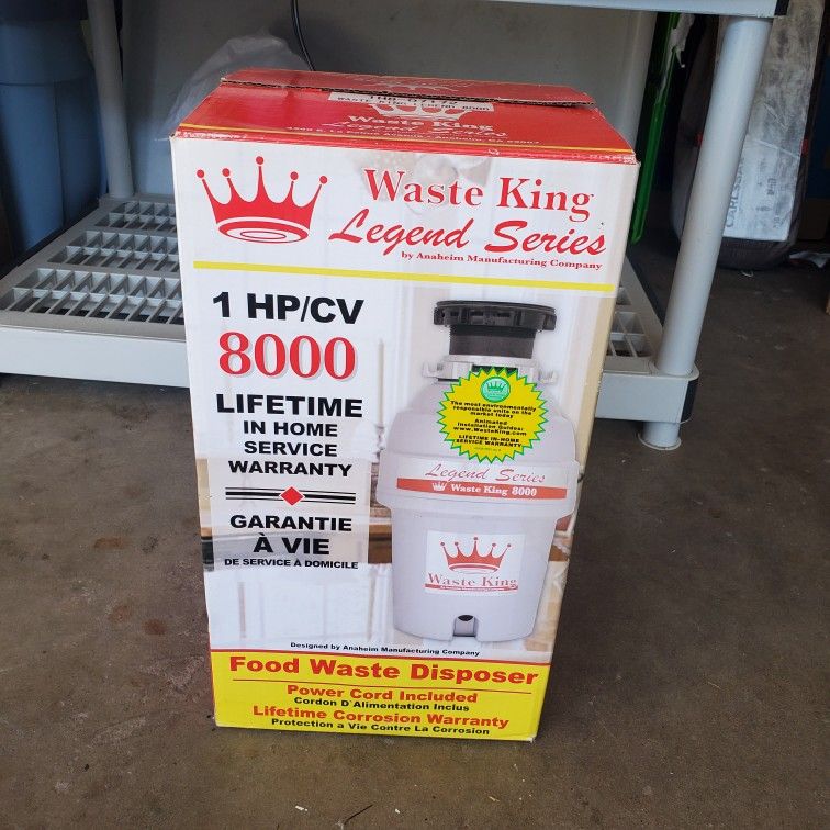 Garbage Disposal NEW In a box