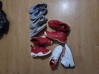 Shoe bundle nikes jordans vans Saucony