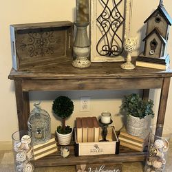 Boho Farmhouse Whitewash Decor