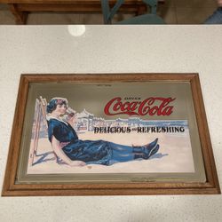 Vintage Coke Mirror