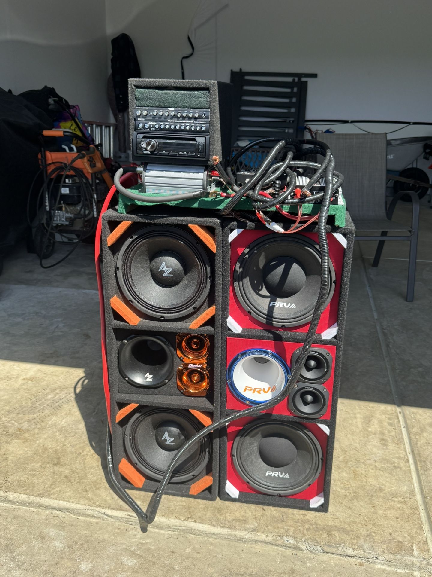 2 10inch Chucheros