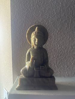Soapstone Seated Buddha