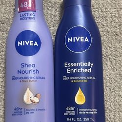 Nivea And Eucerin Lotion
