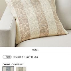 Brand New Pottery Barn Pillow Covers Set Of 4. $69 Each New 