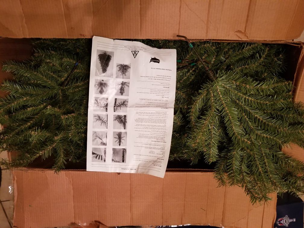 Christmas Tree, 7 Ft., Douglas Fir, Requires Assembly
