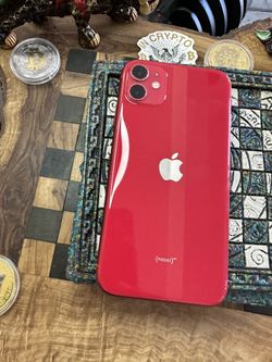 Iphone 11 64gb Red Unlocked For Any Carrier for Sale in Chula 