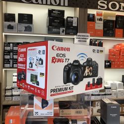 Canon Rebel T7 Camera Premium Bundle 2 Lens Kit (Located In Downey, CA)