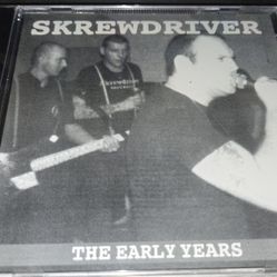 Skrewdriver The Early Years CD New Sealed Oi Punk