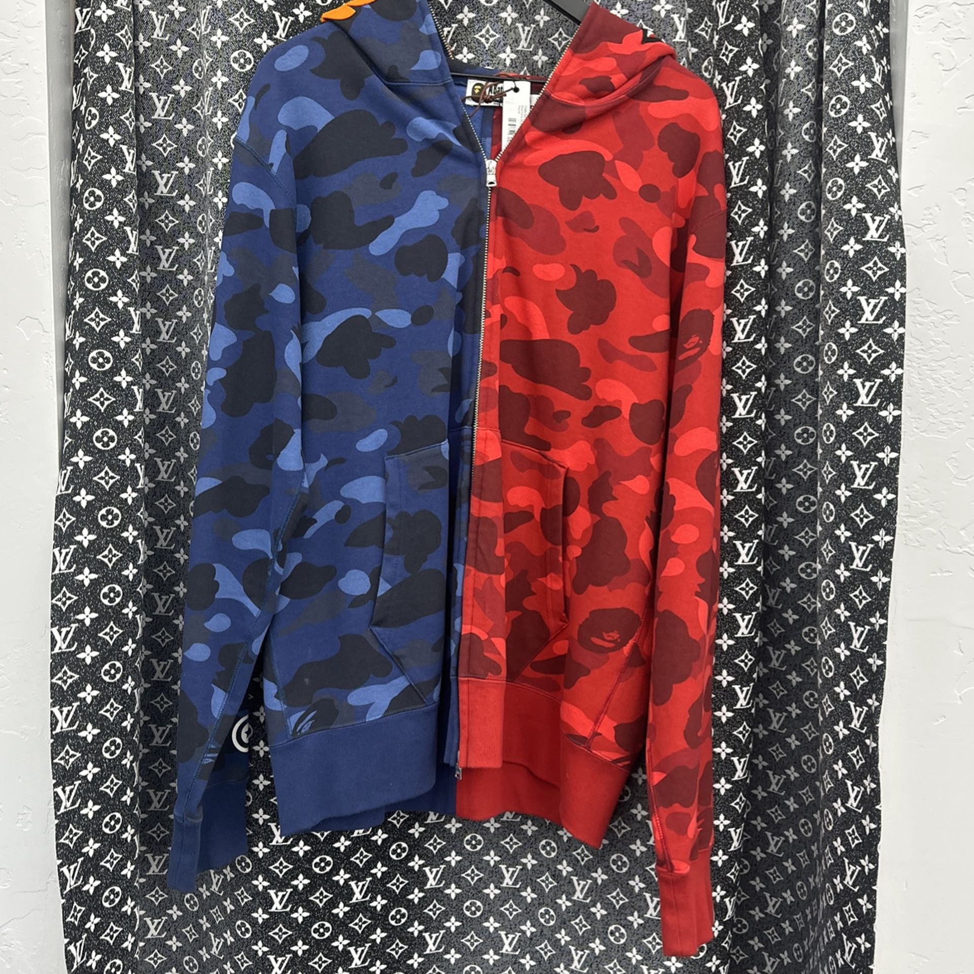 Bape Red/Blue Jacket