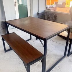 Wooden Table-Black Outline 